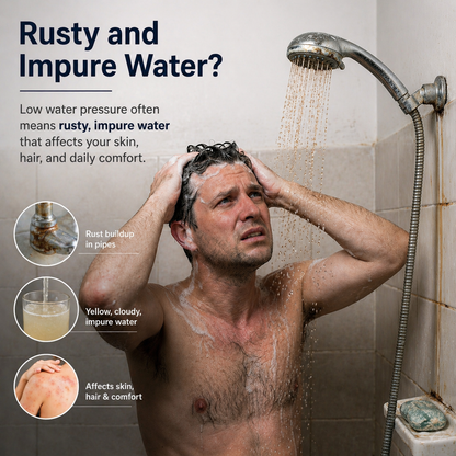 AquaForce™ High-Pressure Shower Head (3 Modes) | 50% OFF Today