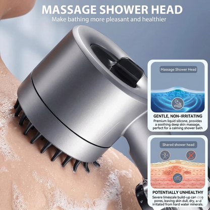 AquaForce™ High-Pressure Shower Head (3 Modes) | 50% OFF Today