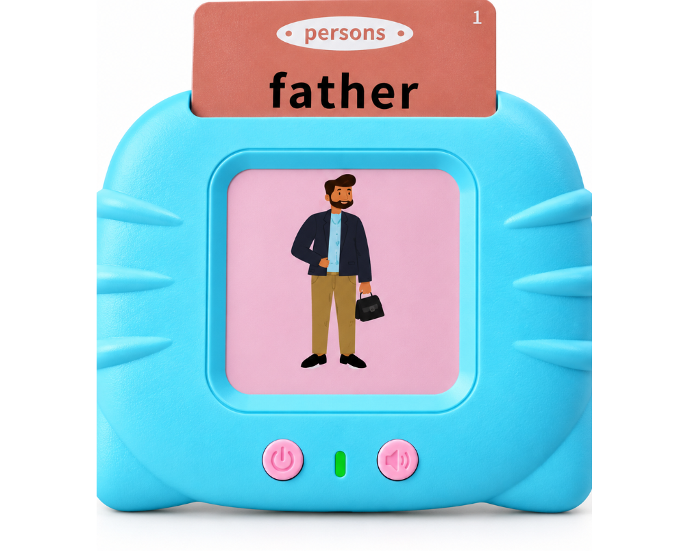 TinyTalk Flash Card Learning Toy + 2 Free Gifts- 50% OFF Only Today