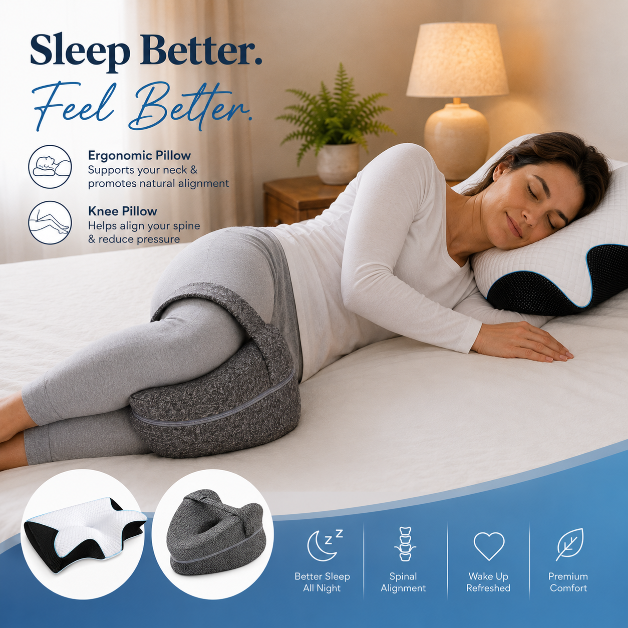 Neck-to-Knees Comfort Bundle - 50% OFF Only Today