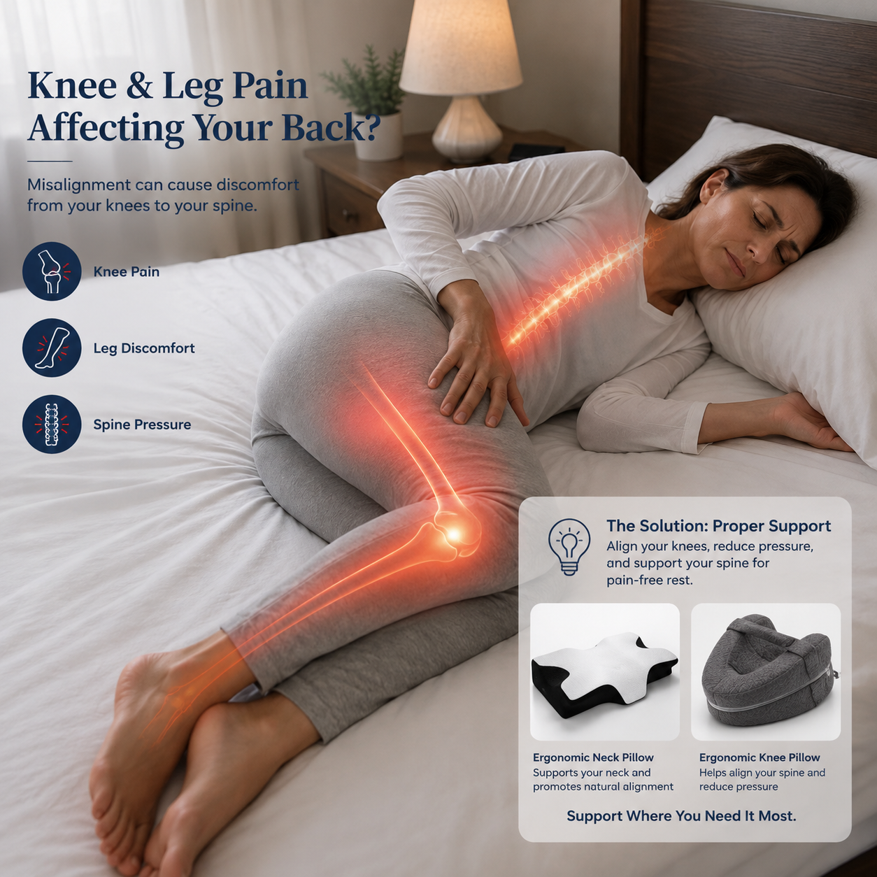 Neck-to-Knees Comfort Bundle - 50% OFF Only Today