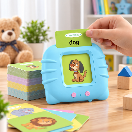 TinyTalk Flash Card Learning Toy + 2 Free Gifts- 50% OFF Only Today