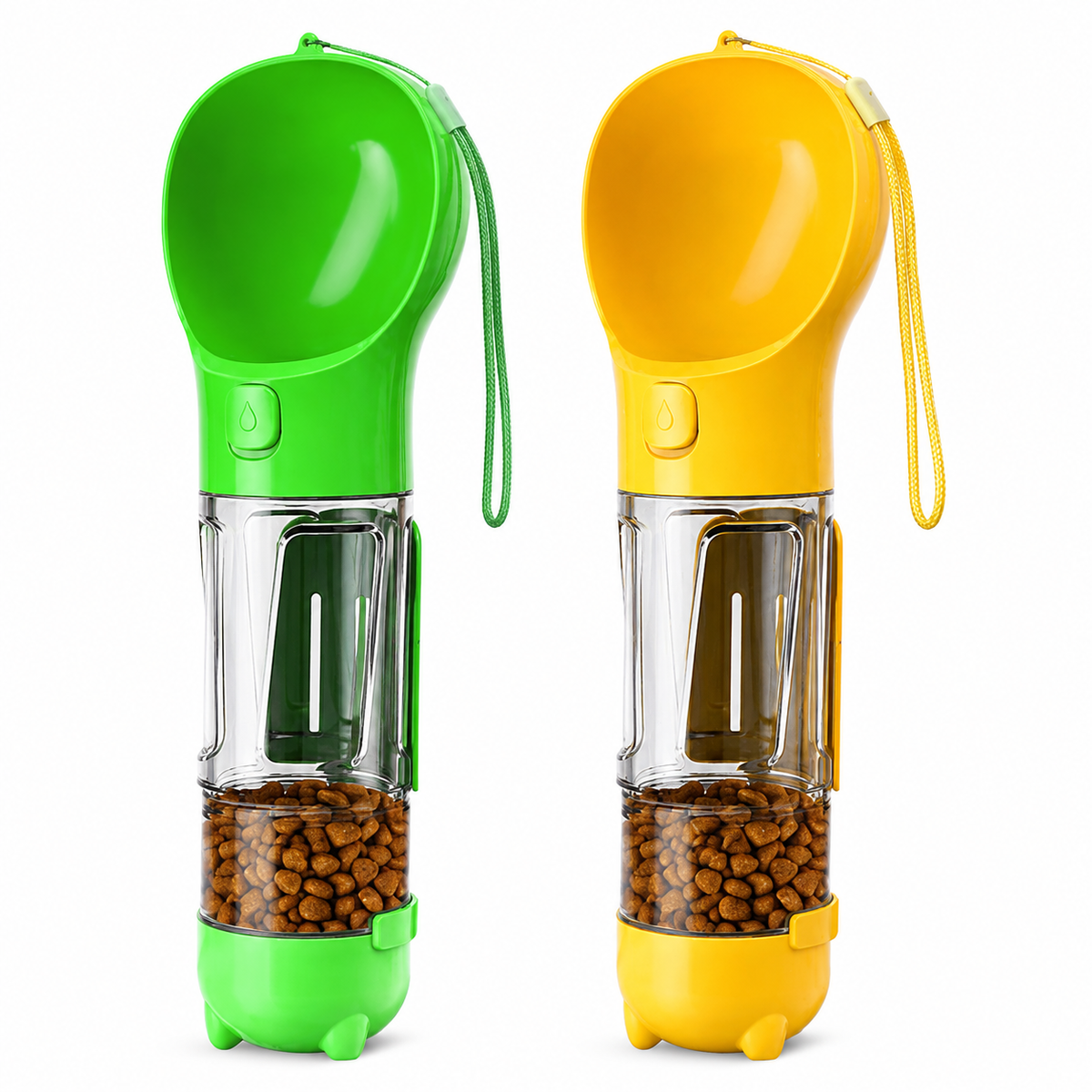 Dog Travel Bottle – 4-in-1 Water, Food & Waste Companion - 50% OFF Only Today
