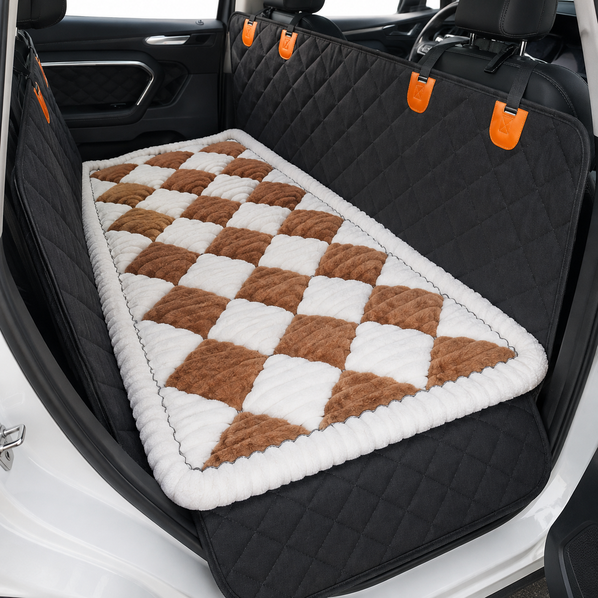 Dog Car Fluffy Mat – Non-Slip Backseat Protector - 60% OFF Only Today
