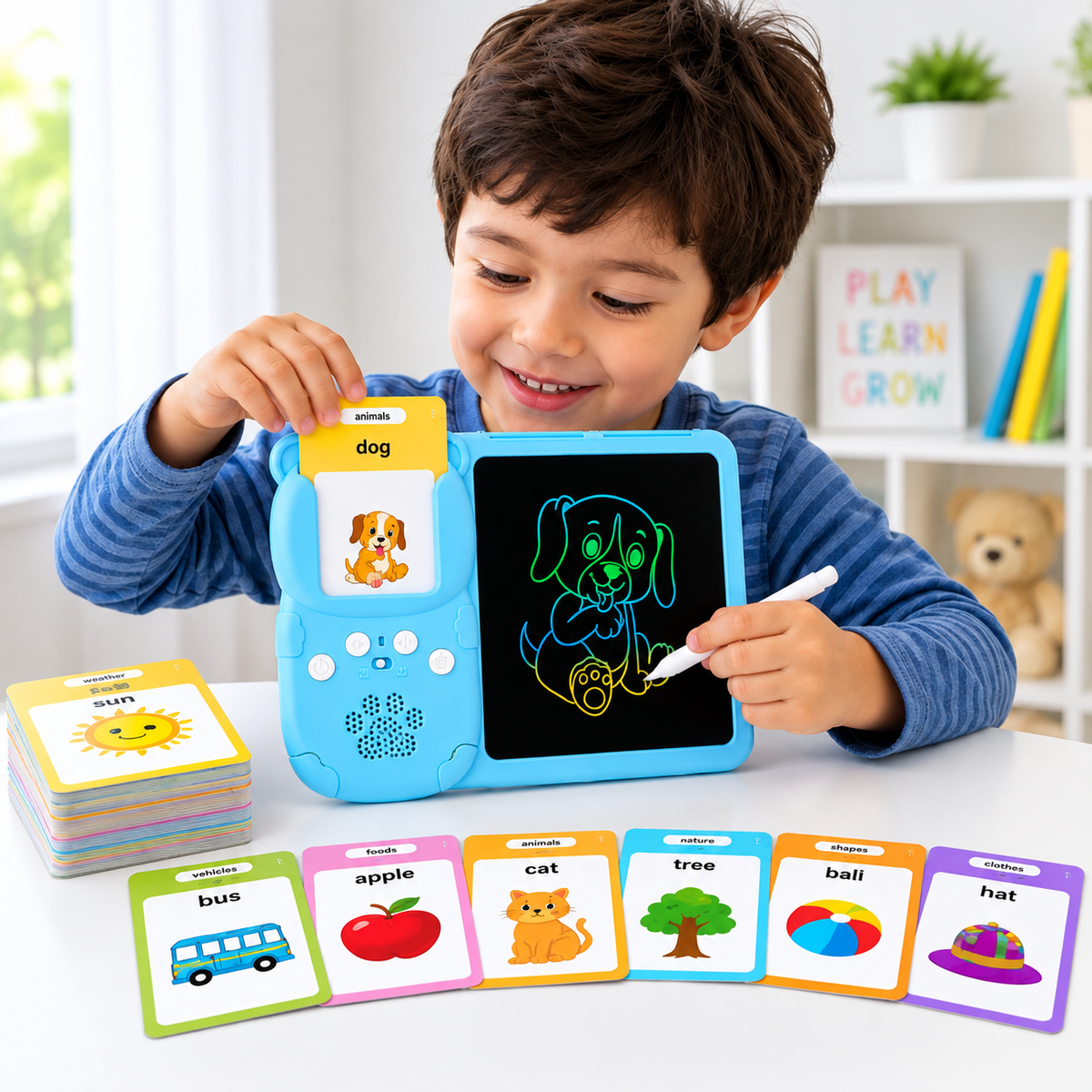 TinyTalk Pro Flash Card and Writing Pad  - 60% OFF Only Today