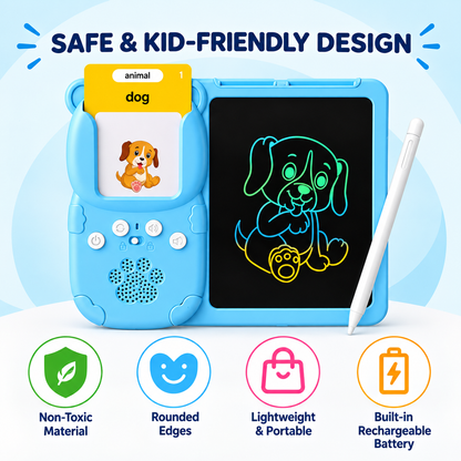 TinyTalk Pro Flash Card and Writing Pad  - 60% OFF Only Today