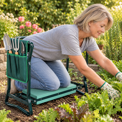 GardenComfort 2-in-1 Kneeler & Seat - 50% OFF Today Only