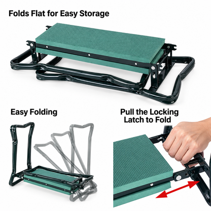 GardenComfort 2-in-1 Kneeler & Seat - 50% OFF Today Only
