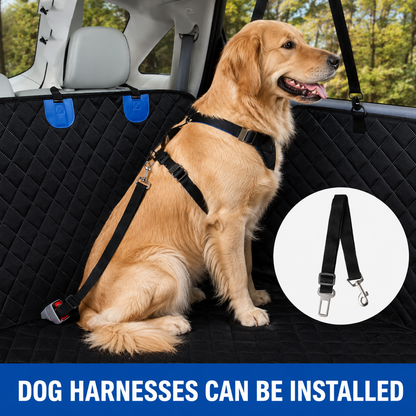 Dog Car Hammock – Hard Bottom Back Seat Extender Waterproof - 50% OFF Today Only
