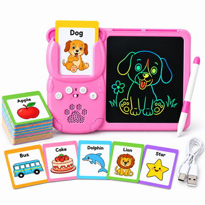 TinyTalk Pro Flash Card and Writing Pad  - 60% OFF Only Today