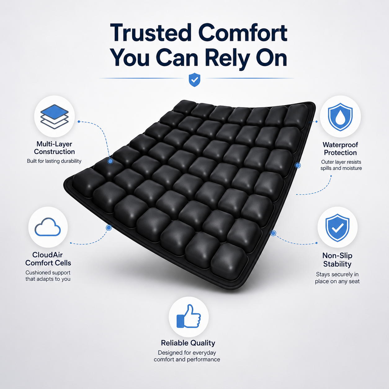 Inflatable Travel Cushion